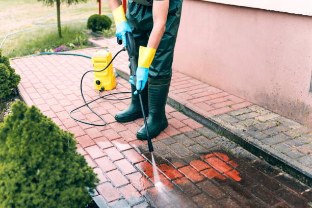 Post-Construction Pressure Washing in Las Campanas, NM